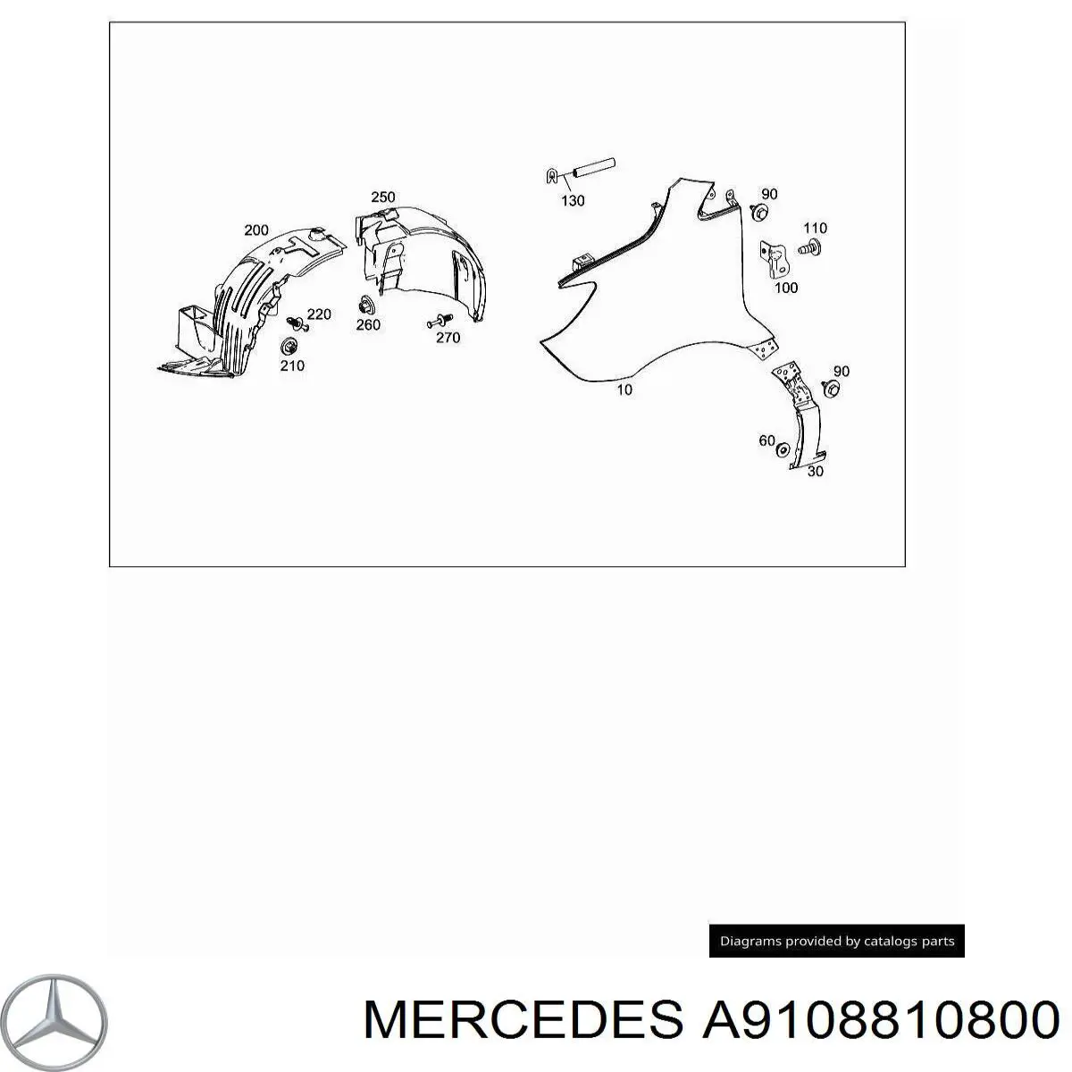 A9108810800 Mercedes 