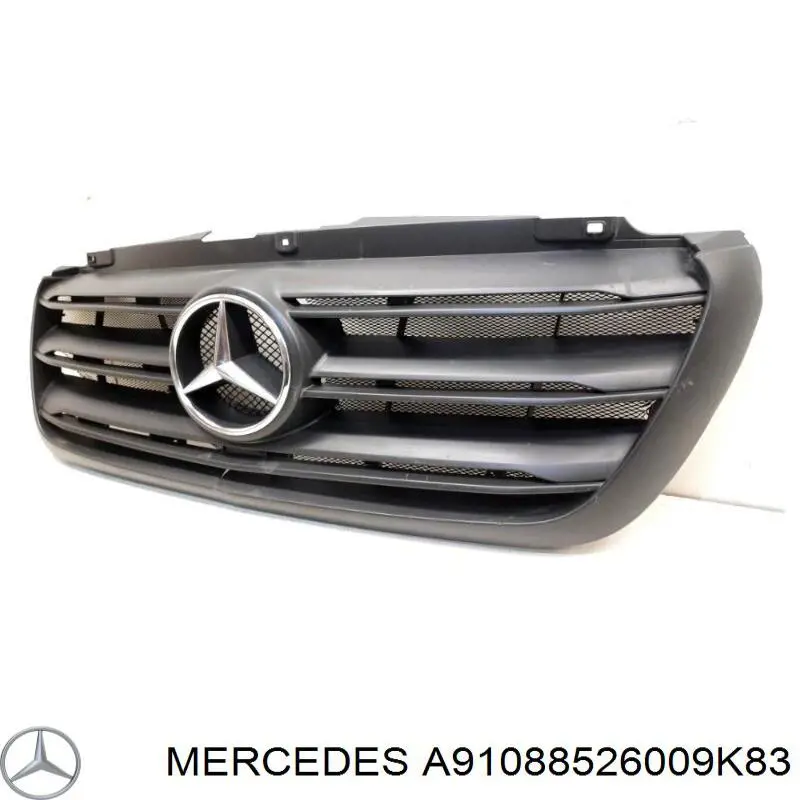 A9108852700 Mercedes grelha do radiador