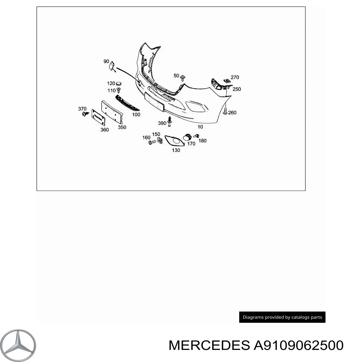 9109062500 Mercedes 