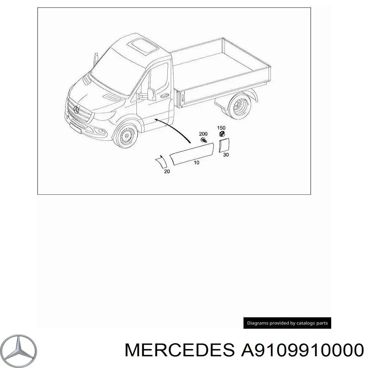  A9109910000 Mercedes