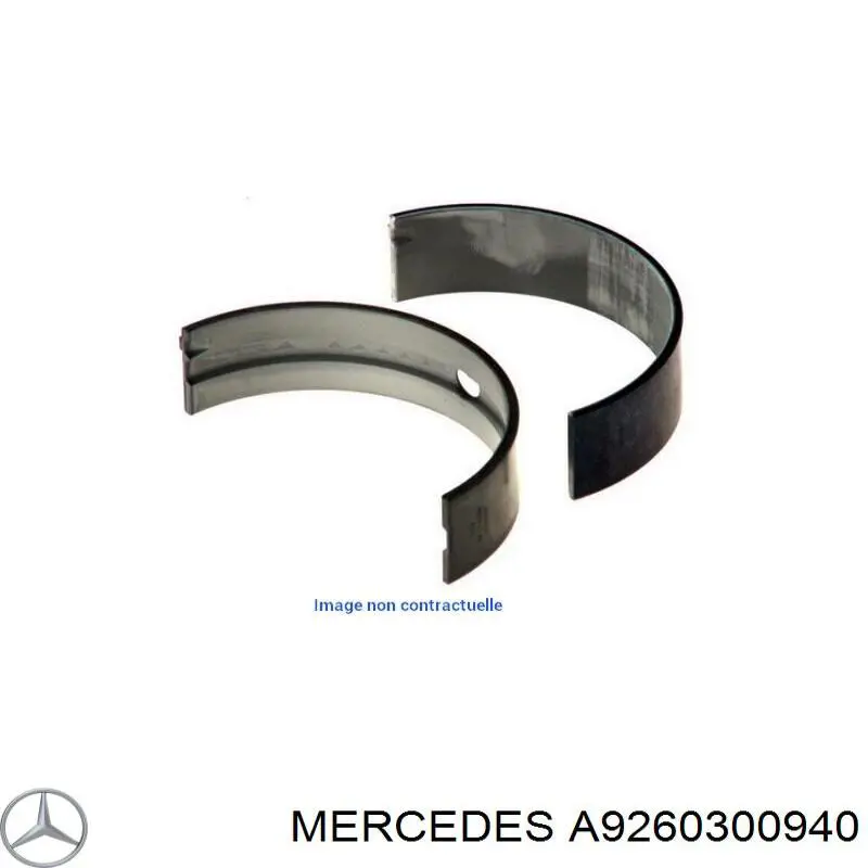A9260300240 Mercedes Комплект подшипников скольжения коленвала