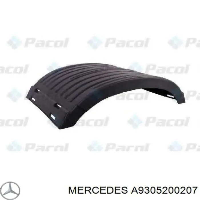 Крыло заднее (TRUCK) Pacol MERMG004 цена, от 30.59 USD