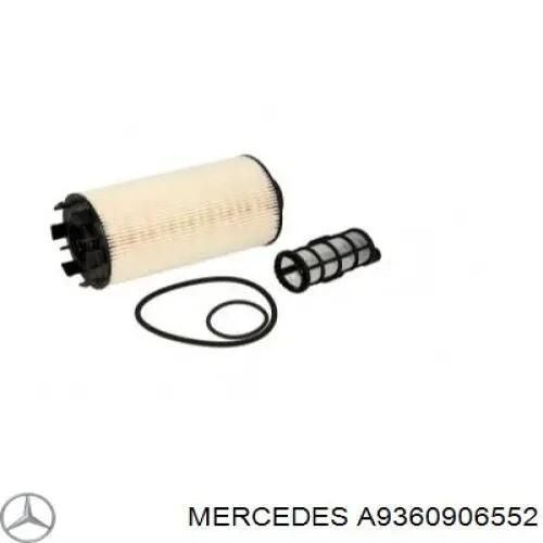 A9360906552 Mercedes Фильтр топлива