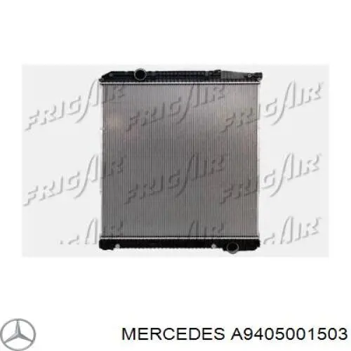 A9405001503 Mercedes Радиатор основной