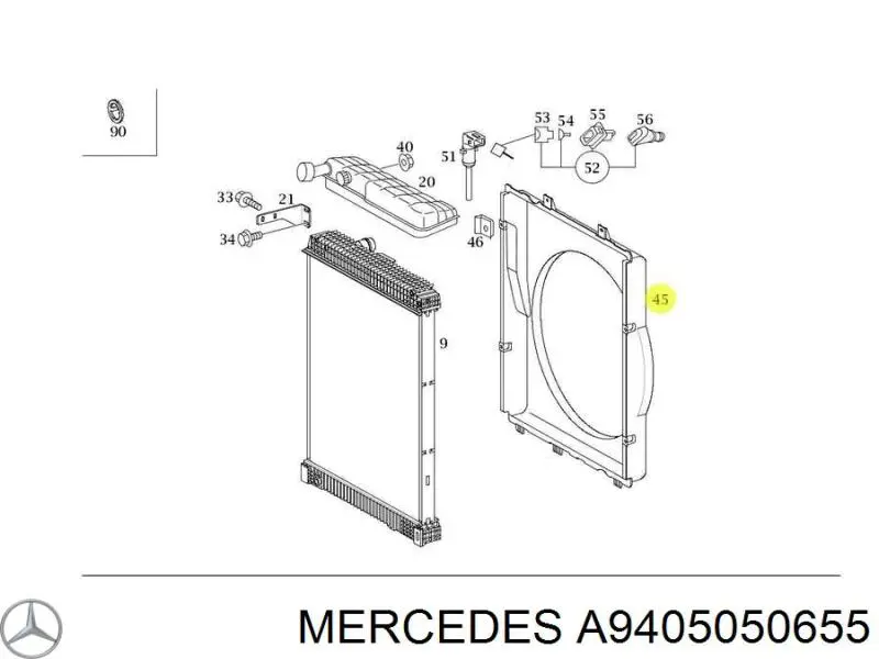 A9405050655 Mercedes 