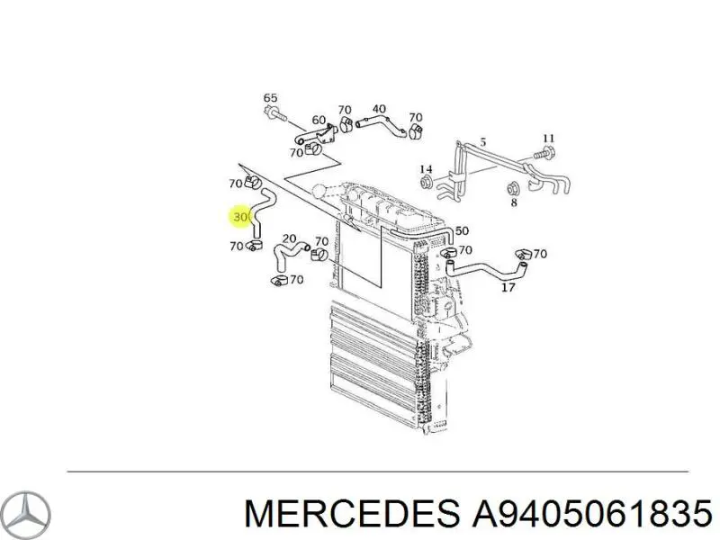  A9405061835 Mercedes