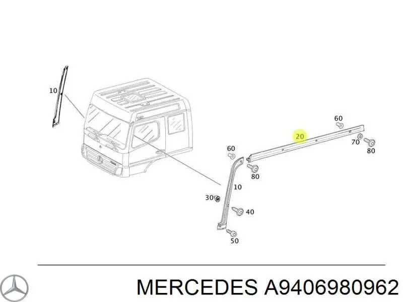 A9406980962 Mercedes 