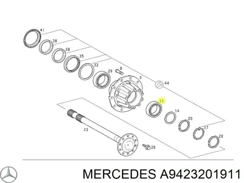  9423201911 Mercedes