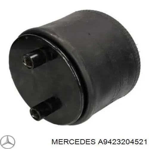 A9423204521 Mercedes Пневмоподушка (пневморессора) моста переднего