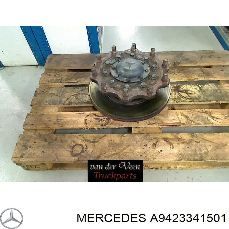 A9423341501 Mercedes ступица передняя