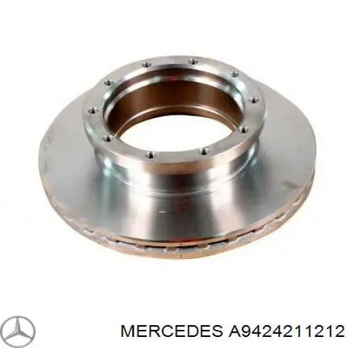 Передние тормозные диски A9424211212 Mercedes