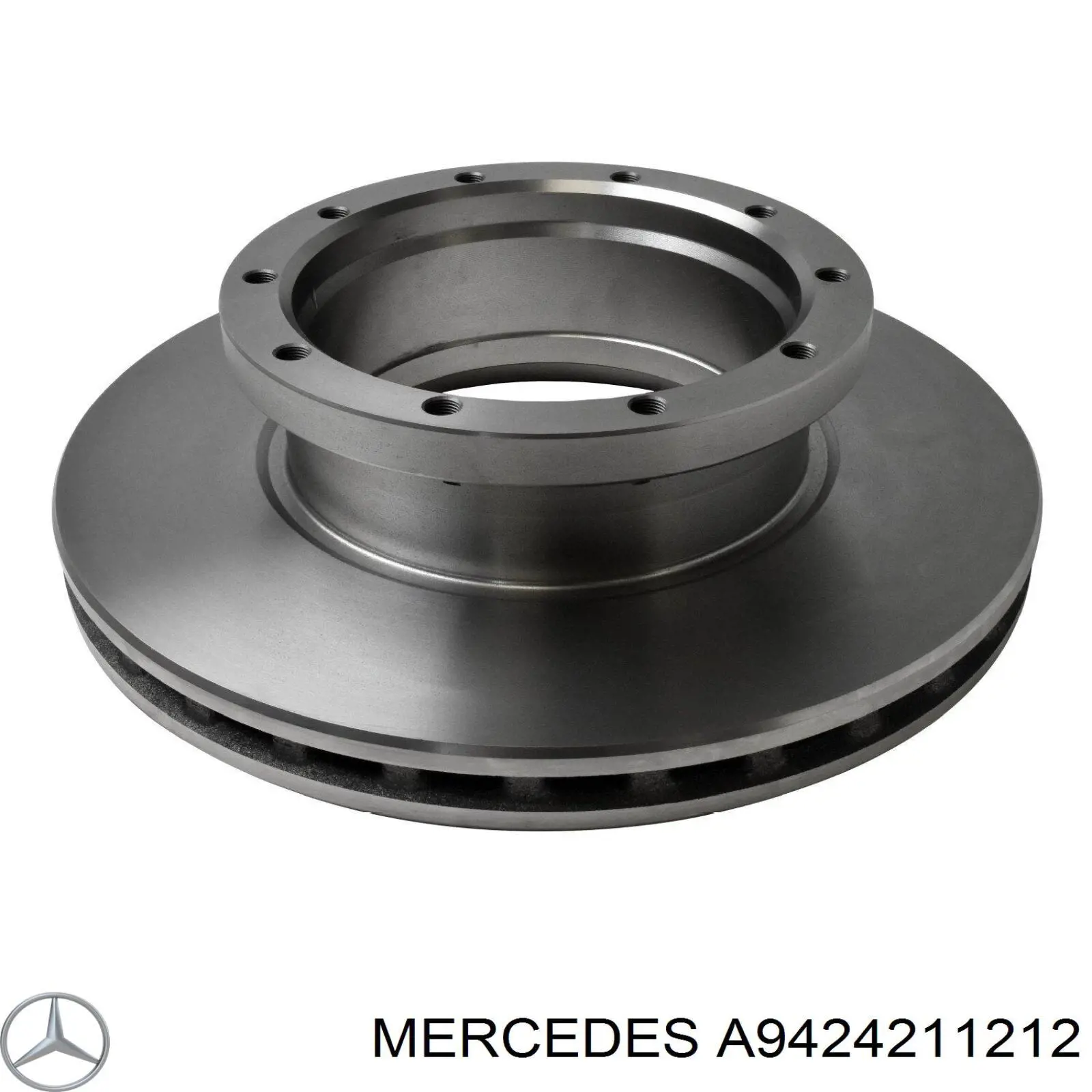 A9424211212 Mercedes Диск тормозной передний