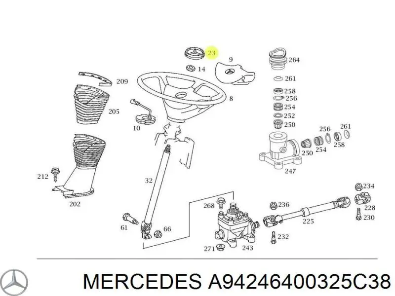 A94246400325C38 Mercedes 