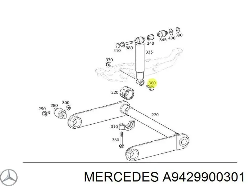  A9429900301 Mercedes