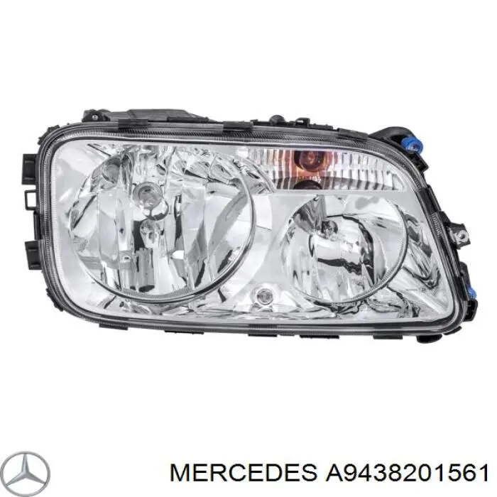 Фара правая A9438201561 Mercedes