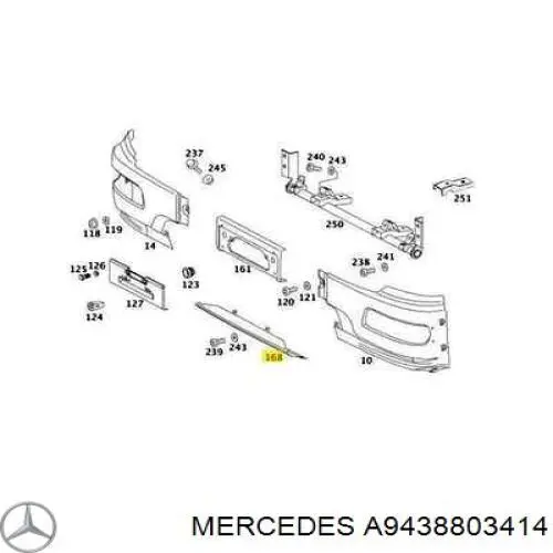  A9438803414 Mercedes