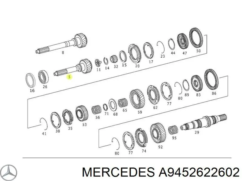 A9452622602 Mercedes 