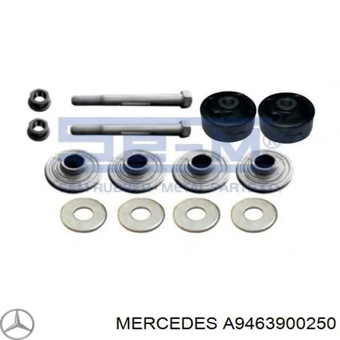 Сайлентблок балансира (оси) ленивца Mercedes A9463900250