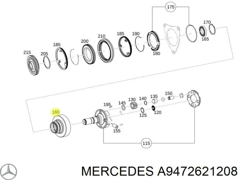 9472621208 Mercedes 