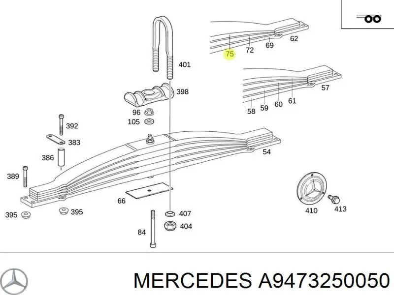  Mercedes A9473250050
