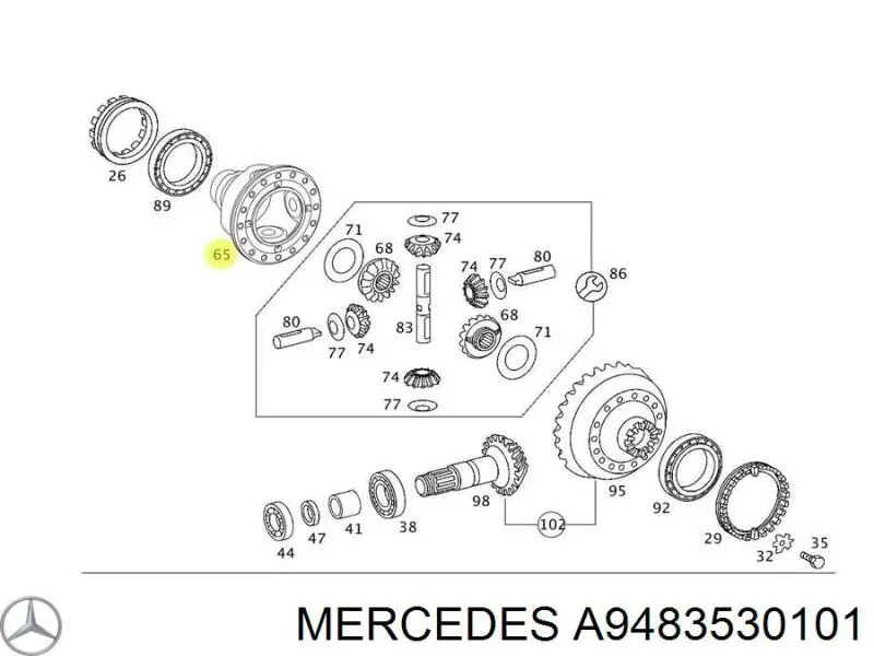 A9483530101 Mercedes