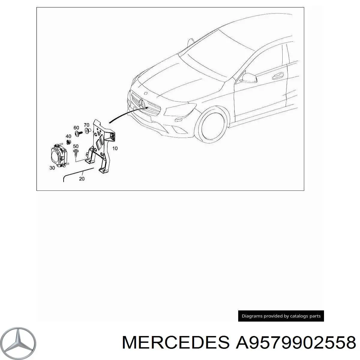 Купить 9579902558 Mercedes 