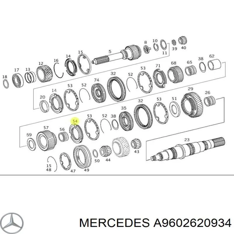 A9602620934 Mercedes 