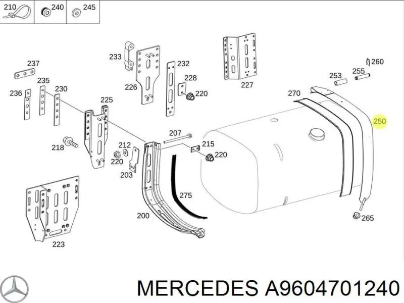A9604701240 Mercedes