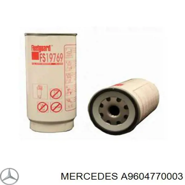 Фильтр тонкой очистки топлива Mercedes A9604770003 цена, от 35.03 USD