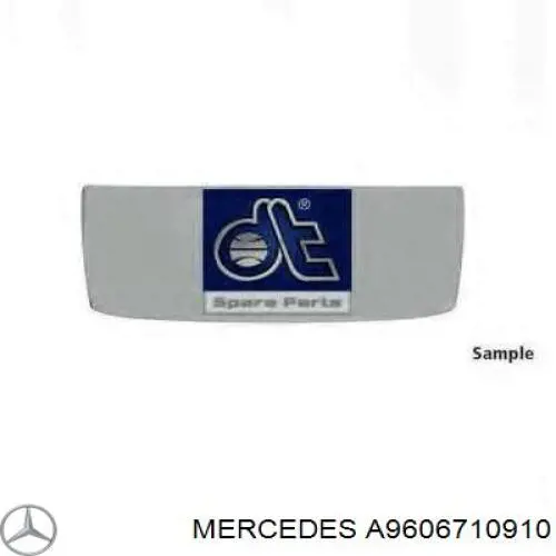 Лобовое стекло на Mercedes Antos 