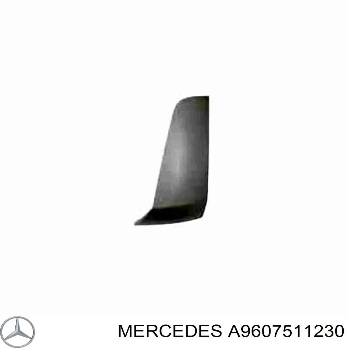 A9607511230 Mercedes Дефлектор кабины (TRUCK)
