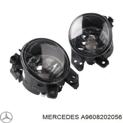 Фара противотуманная, правая Mercedes A9608202056 цена, от 93.57 USD