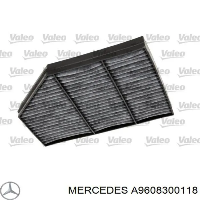 Фильтр воздушный отопителя Mercedes A9608300118 цена, от 32.82 USD