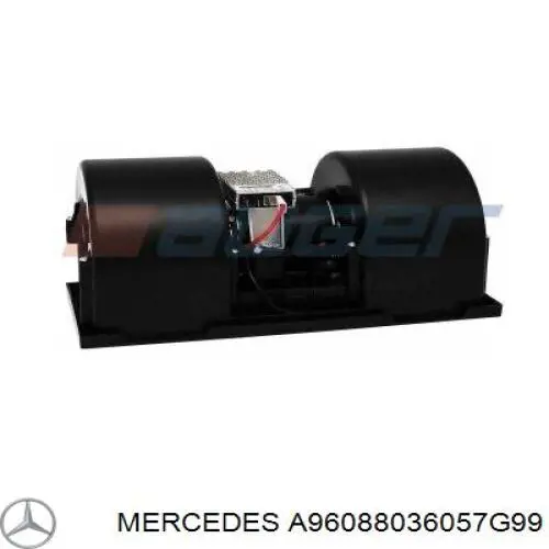 Решетка радиатора 96088036057G99 Mercedes