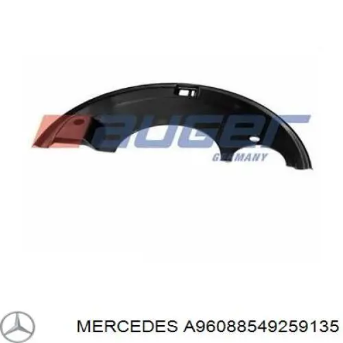 Бампер передний, левая часть Mercedes A96088549259135 цена, от 28.75 USD