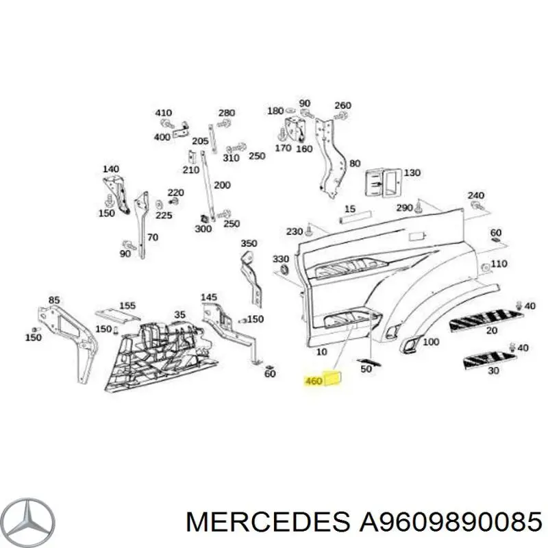 A9609890085 Mercedes 