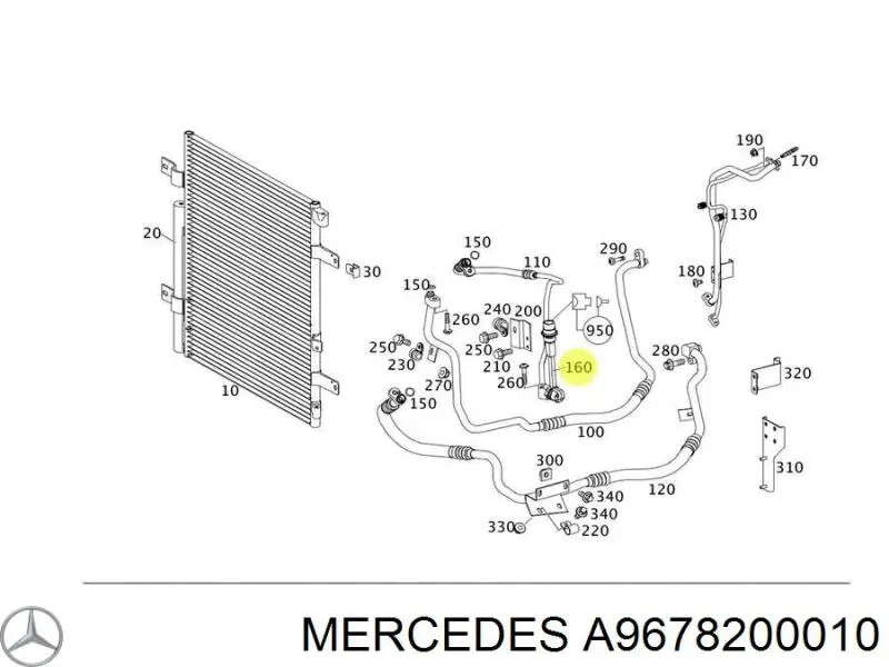  A9678200010 Mercedes