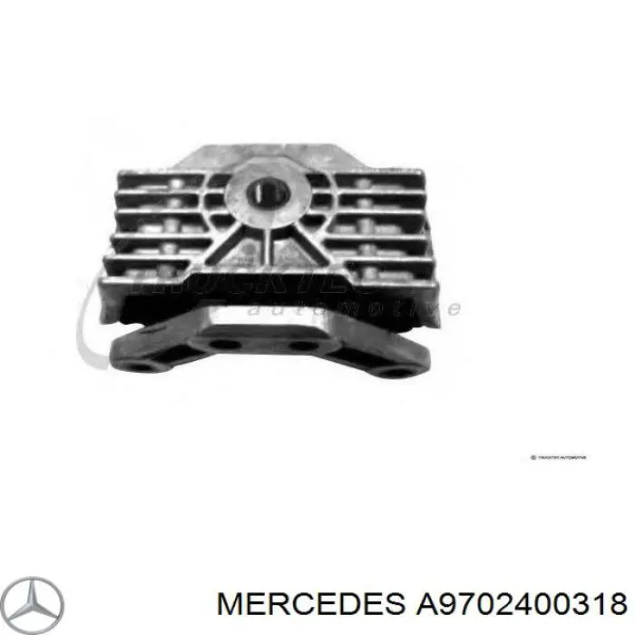 A9702400318 Mercedes подушка (опора двигателя задняя)