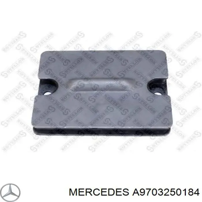A9703250184 Mercedes подушка рессоры межлистовая