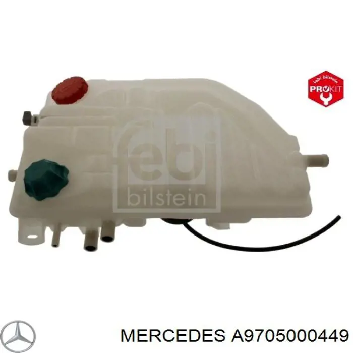 A9705000449 Mercedes бачок системы охлаждения, расширительный