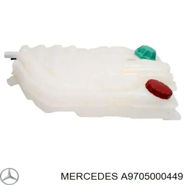 Бачок системы охлаждения двигателя расширительный Mercedes A9705000449 цена, от 99.07 USD