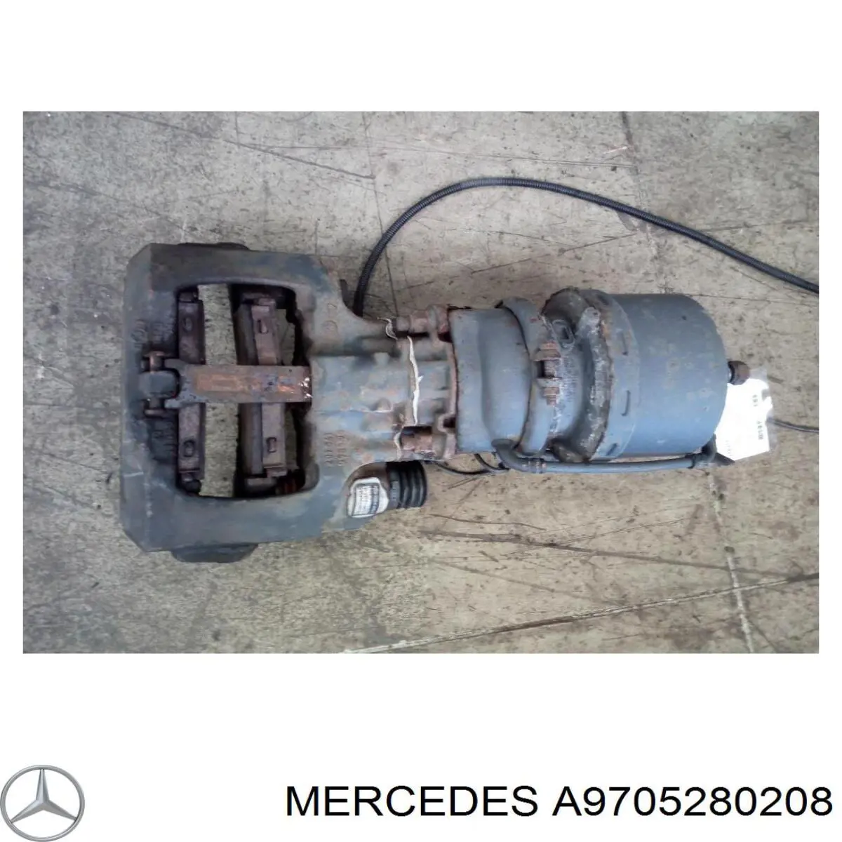 A9705280208 Mercedes Воздухозаборник воздушного фильтра