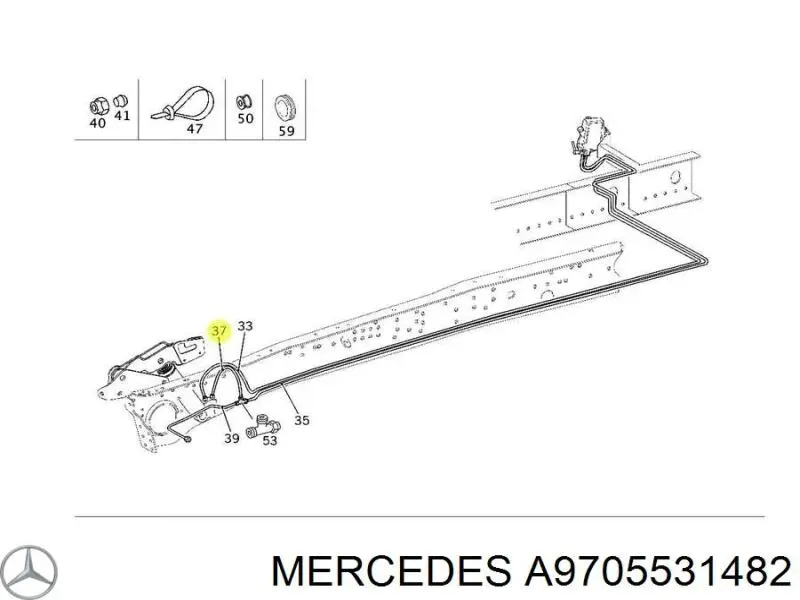  A9705531482 Mercedes