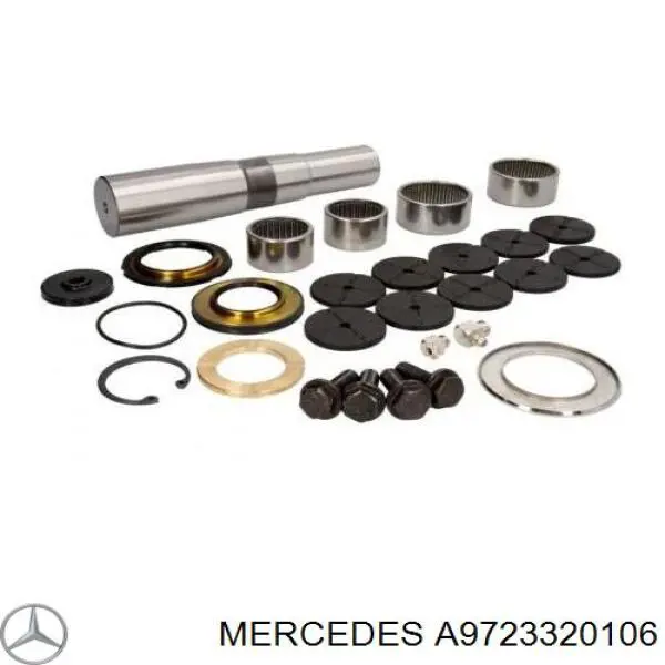 A9723320106 Mercedes ремкомплект шкворня поворотного кулака
