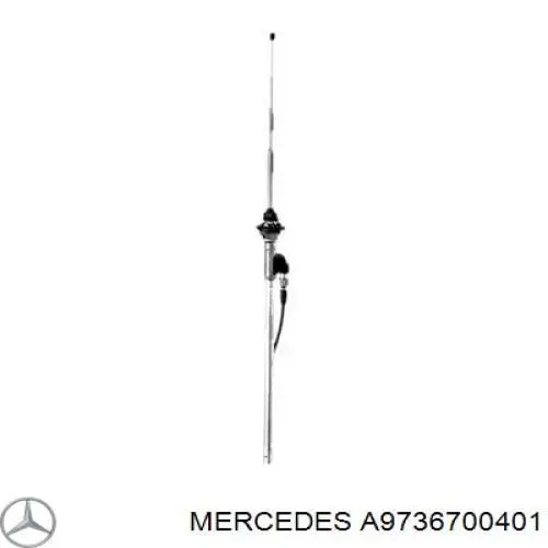 Купить A9736700401 Mercedes Ветровое стекло