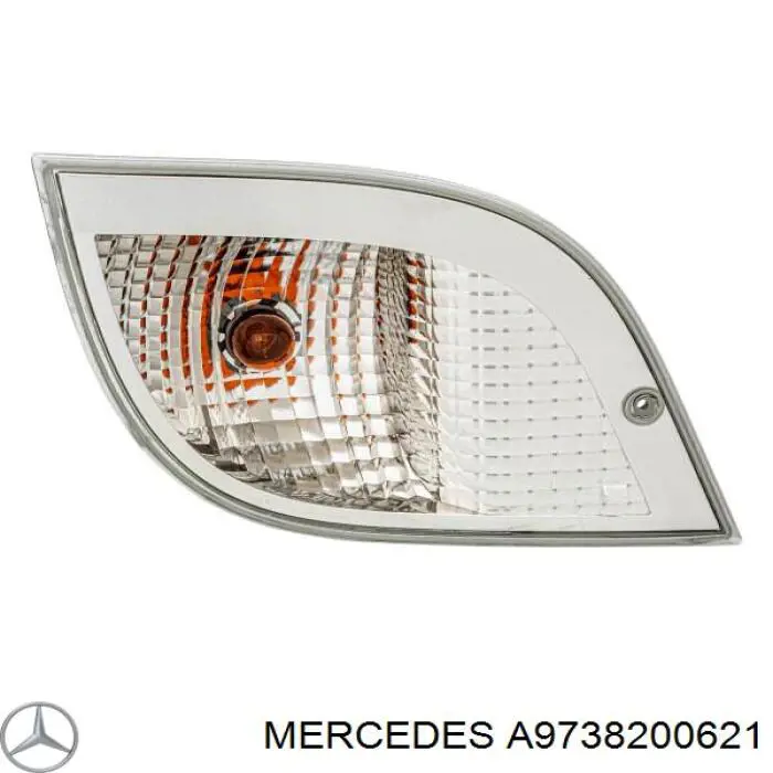 Указатель поворота правый Mercedes A9738200621
