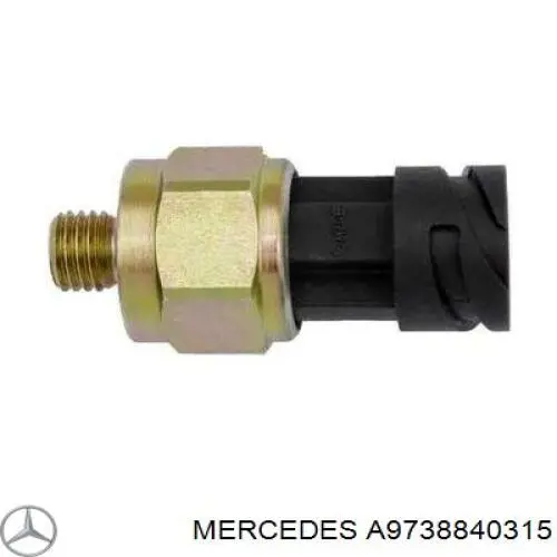A9738840315 Mercedes Замок капота правый