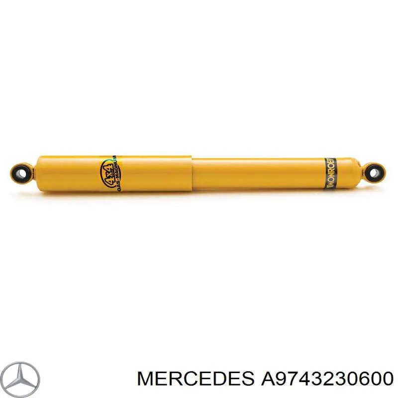 A9743230600 Mercedes амортизатор передний