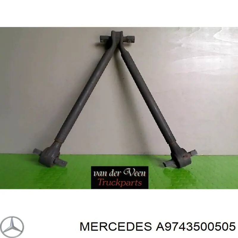 A9743500505 Mercedes Тяга лучевая