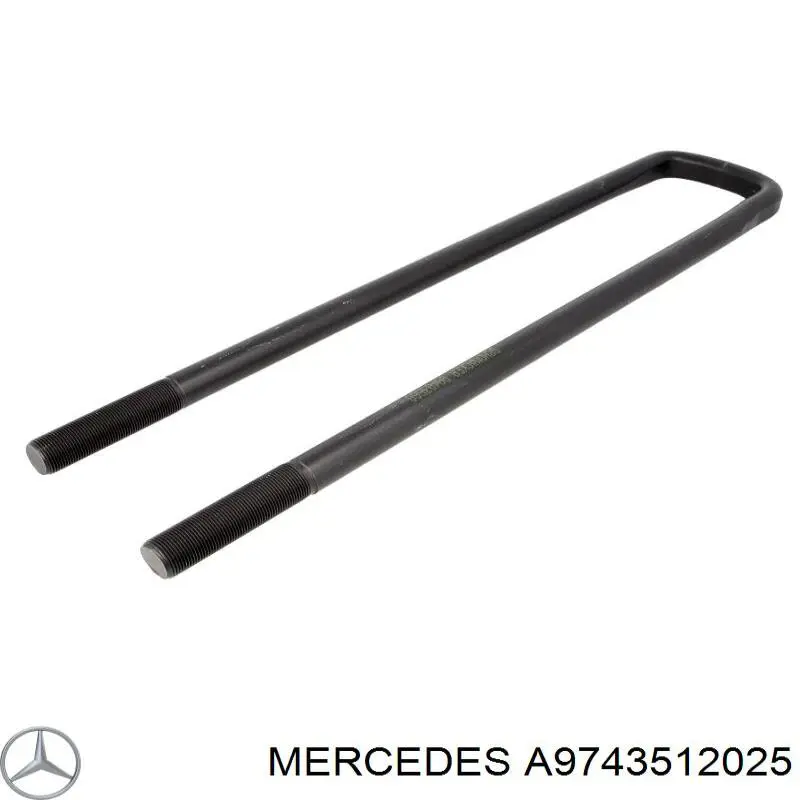 A9743512025 Mercedes стремянка рессоры